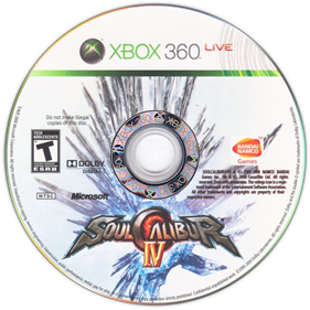 Soul Calibur 4 (No Case)