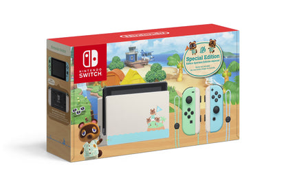 Nintendo Switch Console Animal Crossing New Horizons Limited Edition V2 in Doos (Nette Staat)