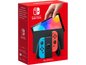Nintendo Switch OLED Console Blauw/ Rood in Doos (Nette Staat)
