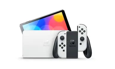 Nintendo Switch OLED Console White (Good Condition)