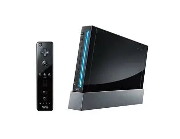 Nintendo Wii Black + Controller (Good Condition)