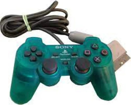 Sony PlayStation 2 Controller Transparent Green